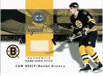 2001-02 Fleer Greats of the Game - Sticks #NNO Cam Neely Front