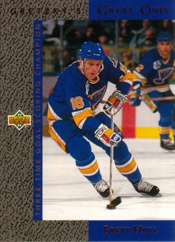 1993-94 Upper Deck - Gretzky's Great Ones #GG3 Brett Hull Front