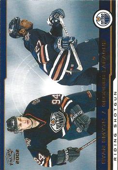 2001-02 Pacific - Gold #411 Ryan Smyth / Georges Laraque Front