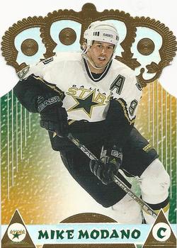 2001-02 Pacific - Gold Crown Die Cuts #8 Mike Modano Front