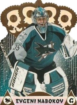 2001-02 Pacific - Gold Crown Die Cuts #19 Evgeni Nabokov Front