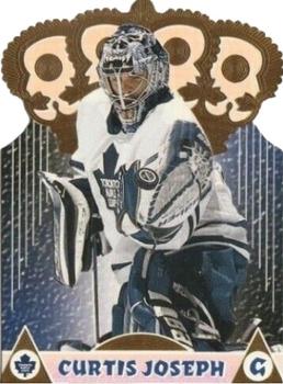 2001-02 Pacific - Gold Crown Die Cuts #20 Curtis Joseph Front
