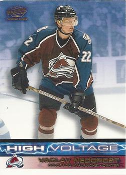 2001-02 Pacific - High Voltage #4 Vaclav Nedorost Front