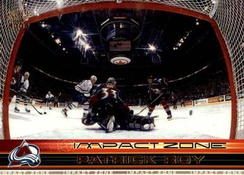 2001-02 Pacific - Impact Zone #7 Patrick Roy Front