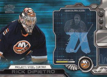 2001-02 Pacific - Steel Curtain #12 Rick DiPietro Front
