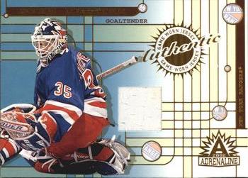 2001-02 Pacific Adrenaline - Game-Worn Jerseys #30 Mike Richter Front