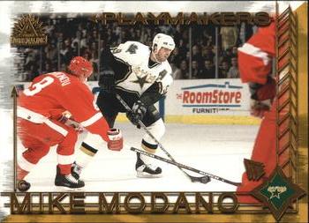 2001-02 Pacific Adrenaline - Playmakers #3 Mike Modano Front