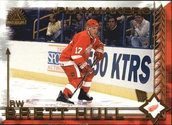 2001-02 Pacific Adrenaline - Playmakers #4 Brett Hull Front