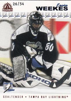 2001-02 Pacific Adrenaline - Red #178 Kevin Weekes Front