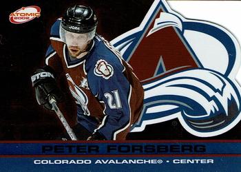 2001-02 Pacific Atomic - Blue #24 Peter Forsberg Front