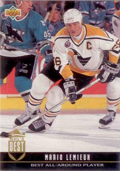 1993-94 Upper Deck - NHL's Best #HB7 Mario Lemieux Front