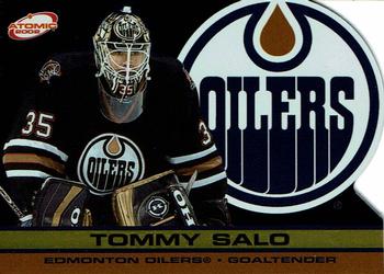2001-02 Pacific Atomic - Gold #42 Tommy Salo Front