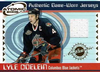 2001-02 Pacific Atomic - Jerseys #15 Lyle Odelein Front