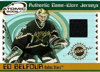 2001-02 Pacific Atomic - Jerseys #16 Ed Belfour Front