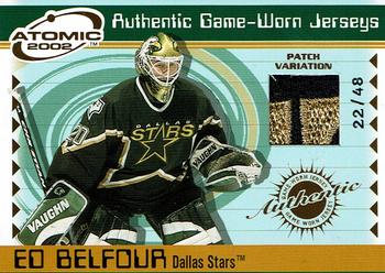 2001-02 Pacific Atomic - Patches #16 Ed Belfour Front
