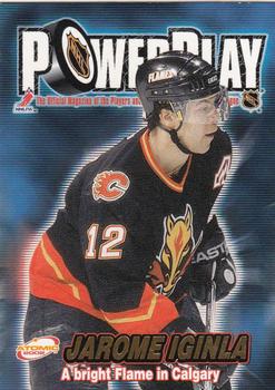 2001-02 Pacific Atomic - Power Play #5 Jarome Iginla Front
