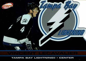 2001-02 Pacific Atomic - Red #89 Vincent Lecavalier Front