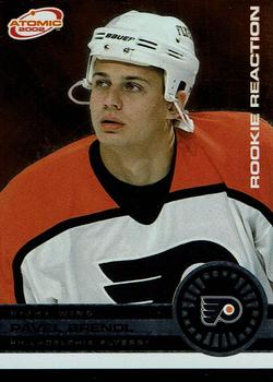 2001-02 Pacific Atomic - Rookie Reaction #6 Pavel Brendl Front