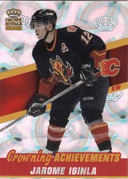 2001-02 Pacific Crown Royale - Crowning Achievement #11 Jarome Iginla Front