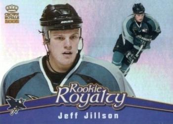 2001-02 Pacific Crown Royale - Rookie Royalty #19 Jeff Jillson Front