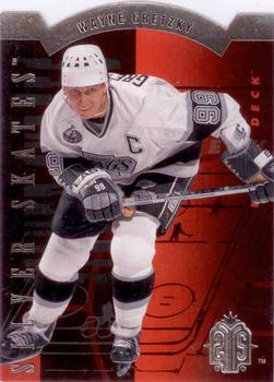 1993-94 Upper Deck - Silver Skates Silver (Retail) #R1 Wayne Gretzky Front