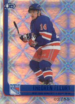 2001-02 Pacific Heads Up - Blue #63 Theoren Fleury Front