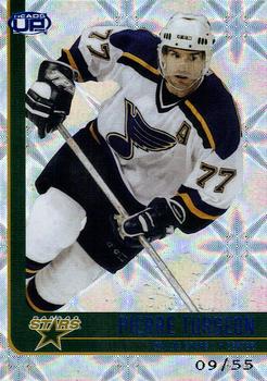 2001-02 Pacific Heads Up - Blue #33 Pierre Turgeon Front