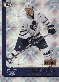 2001-02 Pacific Heads Up - Premiere Date #92 Mats Sundin Front