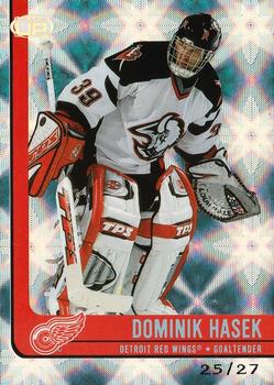 2001-02 Pacific Heads Up - Silver #35 Dominik Hasek Front
