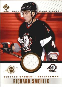 2001-02 Pacific Private Stock - Game Gear #13 Richard Smehlik Front