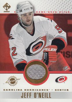 2001-02 Pacific Private Stock - Game Gear #19 Jeff O'Neill Front