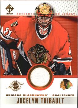2001-02 Pacific Private Stock - Game Gear #26 Jocelyn Thibault Front
