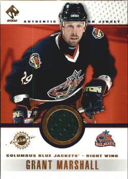 2001-02 Pacific Private Stock - Game Gear #32 Grant Marshall Front