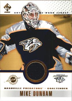 2001-02 Pacific Private Stock - Game Gear #56 Mike Dunham Front