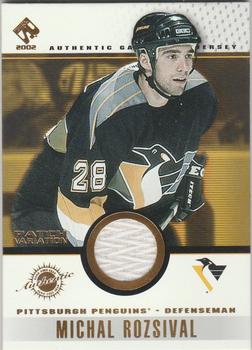 2001-02 Pacific Private Stock - Game Gear #83 Michal Rozsival Front