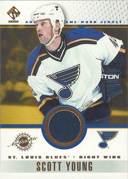 2001-02 Pacific Private Stock - Game Gear #90 Scott Young Front