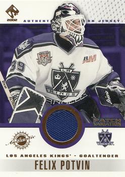 2001-02 Pacific Private Stock - Game Gear Patches #52 Felix Potvin Front