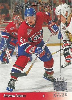 1993-94 Upper Deck - SP #78 Stephan Lebeau Front
