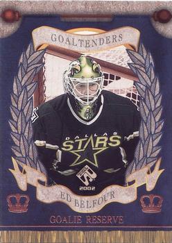 2001-02 Pacific Private Stock - Reserve #G3 Ed Belfour Front