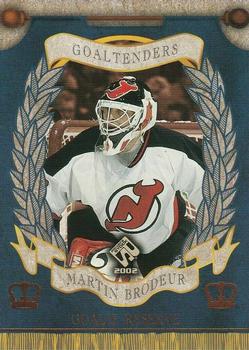 2001-02 Pacific Private Stock - Reserve #G7 Martin Brodeur Front