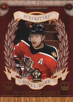 2001-02 Pacific Private Stock - Reserve #S7 Pavel Bure Front