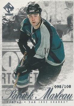 2001-02 Pacific Private Stock - Silver #84 Patrick Marleau Front