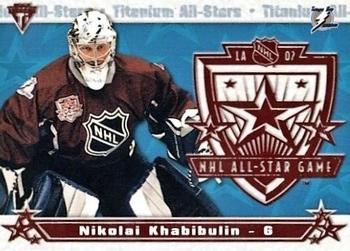 2001-02 Pacific Private Stock Titanium - All-Stars #18 Nikolai Khabibulin Front