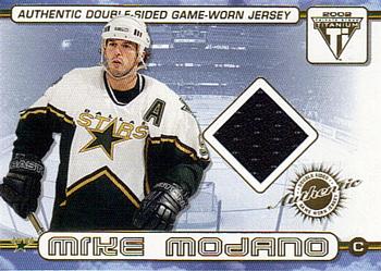 2001-02 Pacific Private Stock Titanium - Authentic Double-Sided Jerseys #52 Mike Modano / Pierre Turgeon Front