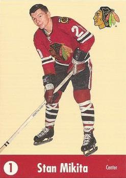 2001-02 Parkhurst - He Shoots-He Scores Points #NNO Stan Mikita Front