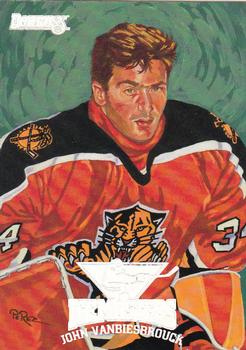 1994-95 Donruss - Ice Masters #10 John Vanbiesbrouck Front
