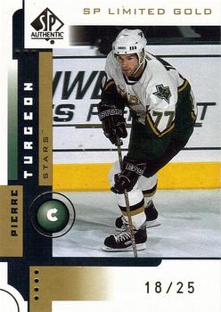 2001-02 SP Authentic - Limited Gold #25 Pierre Turgeon Front
