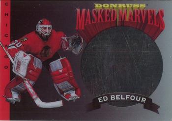 1994-95 Donruss - Masked Marvels #1 Ed Belfour Front