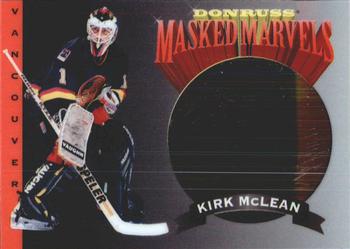 1994-95 Donruss - Masked Marvels #6 Kirk McLean Front