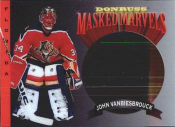 1994-95 Donruss - Masked Marvels #10 John Vanbiesbrouck Front